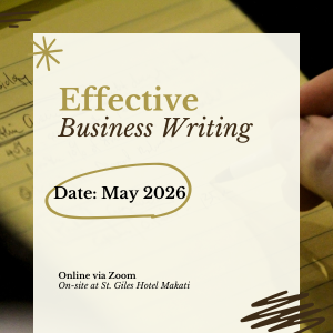 Effective Business Writing